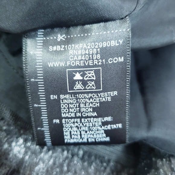 *Last Chance* Twelve Faux Fur Blazer Lightweight Jacket by Forever 21 - Picture 11 of 13